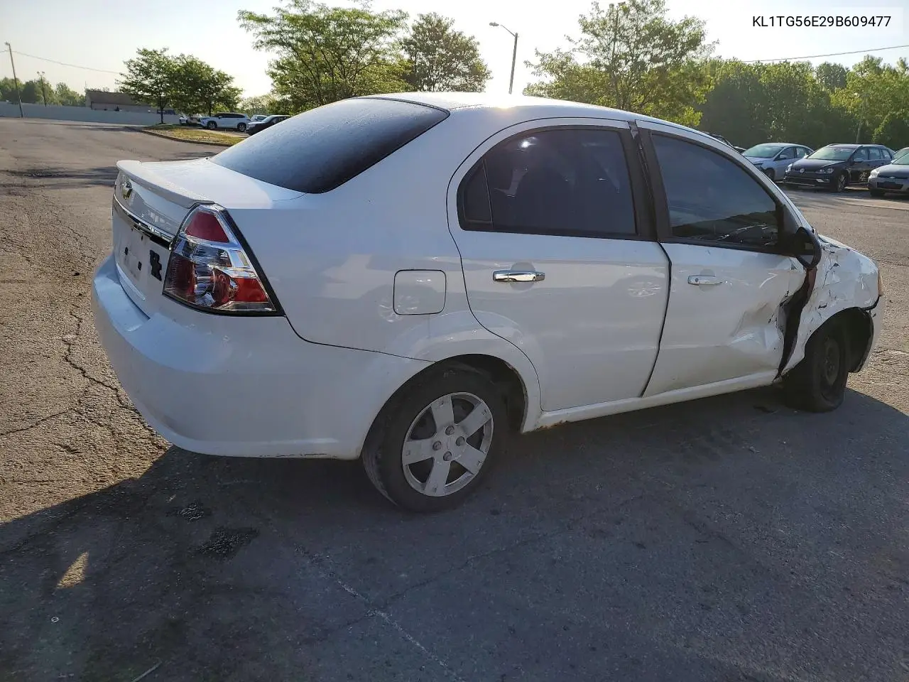 2009 Chevrolet Aveo Lt VIN: KL1TG56E29B609477 Lot: 50830626