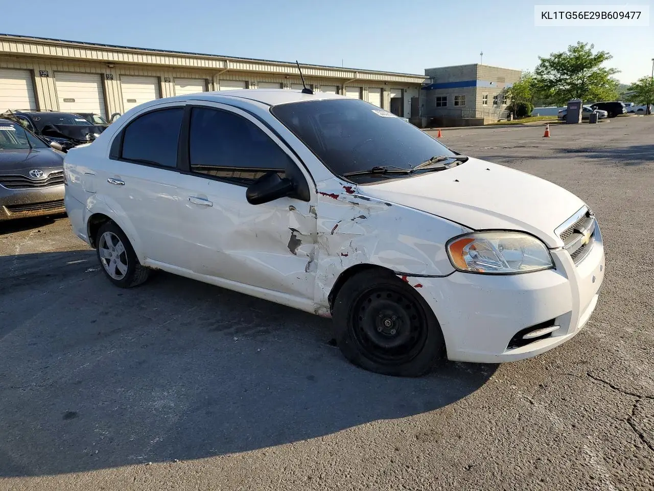2009 Chevrolet Aveo Lt VIN: KL1TG56E29B609477 Lot: 50830626