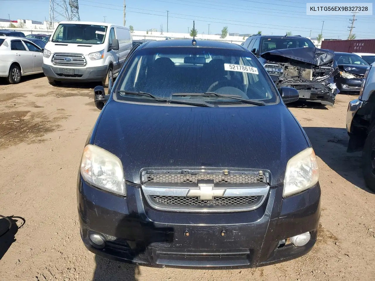 2009 Chevrolet Aveo Lt VIN: KL1TG56EX9B327328 Lot: 52178616