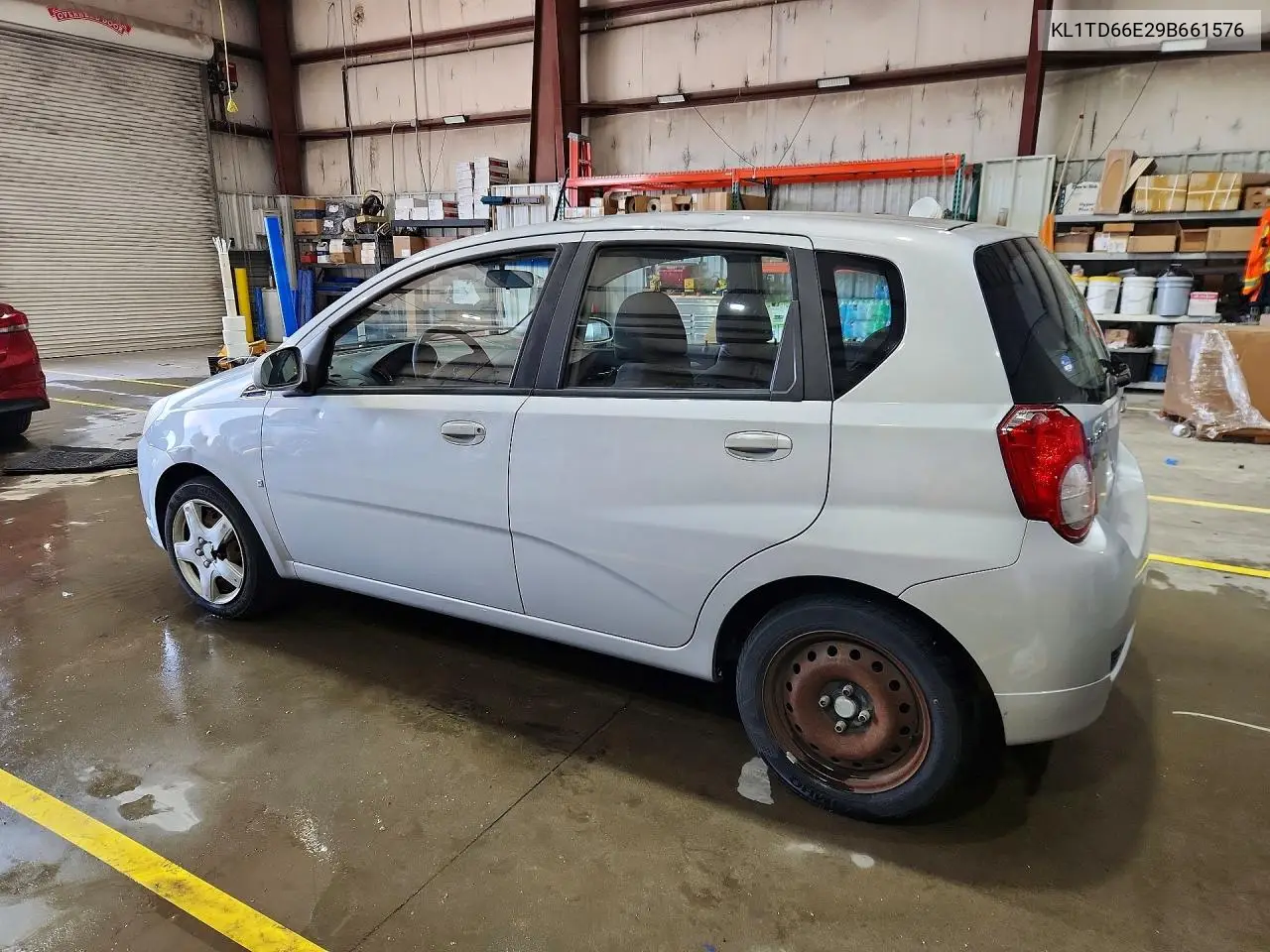 2009 Chevrolet Aveo Ls VIN: KL1TD66E29B661576 Lot: 53006086