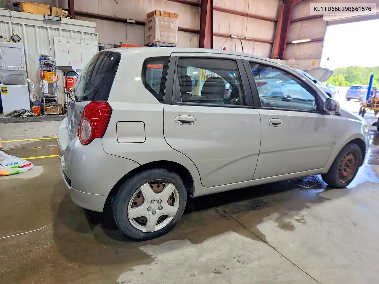 2009 Chevrolet Aveo Ls VIN: KL1TD66E29B661576 Lot: 53006086