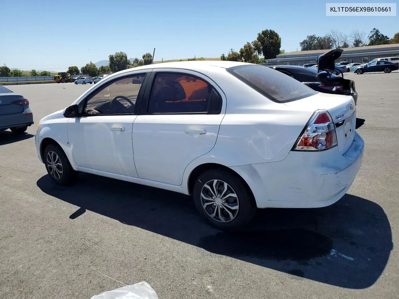 2009 Chevrolet Aveo Ls VIN: KL1TD56EX9B610661 Lot: 53813906
