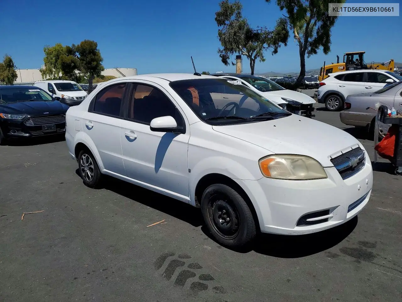 2009 Chevrolet Aveo Ls VIN: KL1TD56EX9B610661 Lot: 53813906