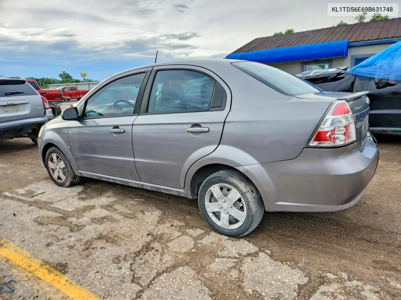 2009 Chevrolet Aveo Ls VIN: KL1TD56E69B631748 Lot: 55066366