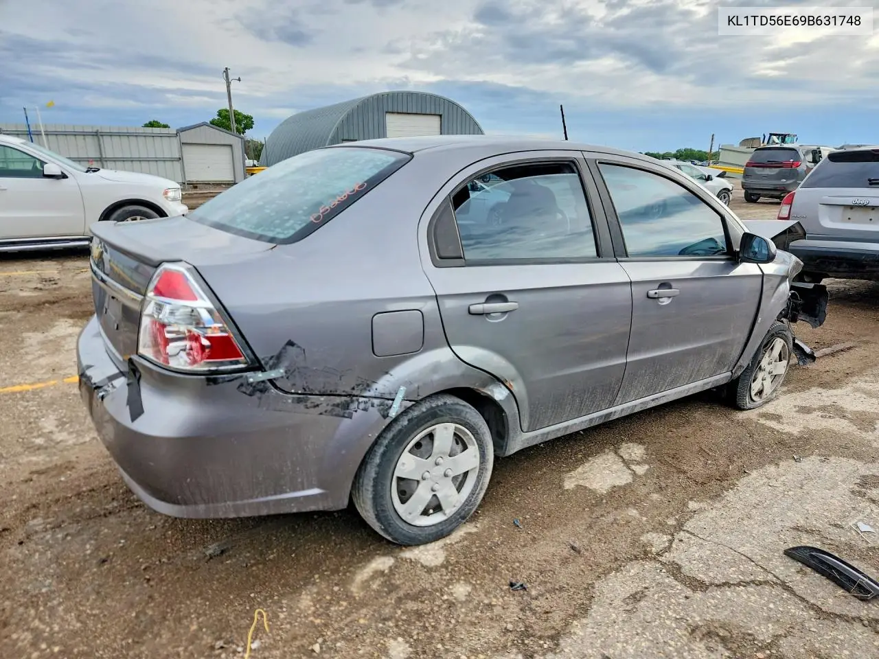 2009 Chevrolet Aveo Ls VIN: KL1TD56E69B631748 Lot: 55066366