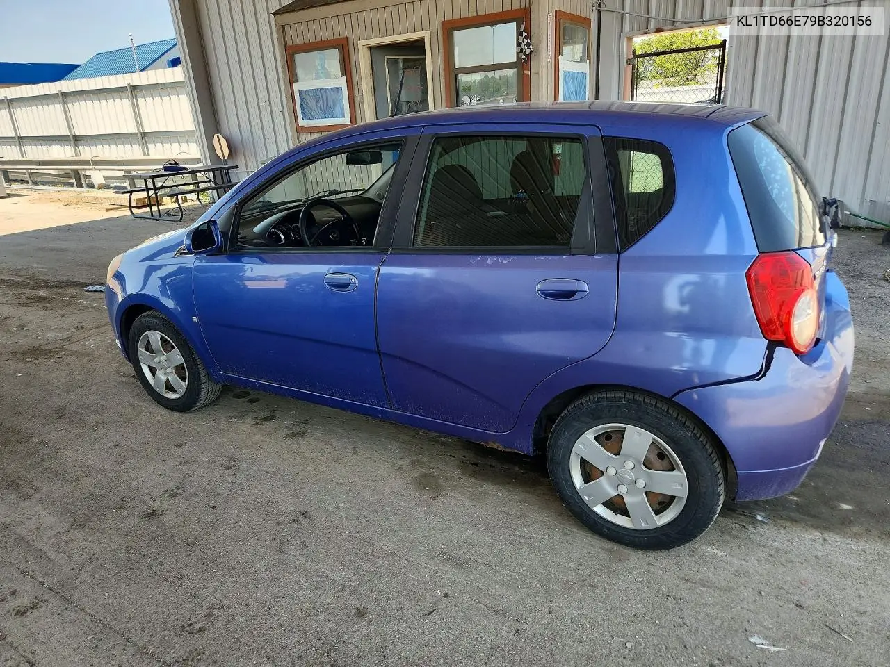 2009 Chevrolet Aveo Ls VIN: KL1TD66E79B320156 Lot: 60247376