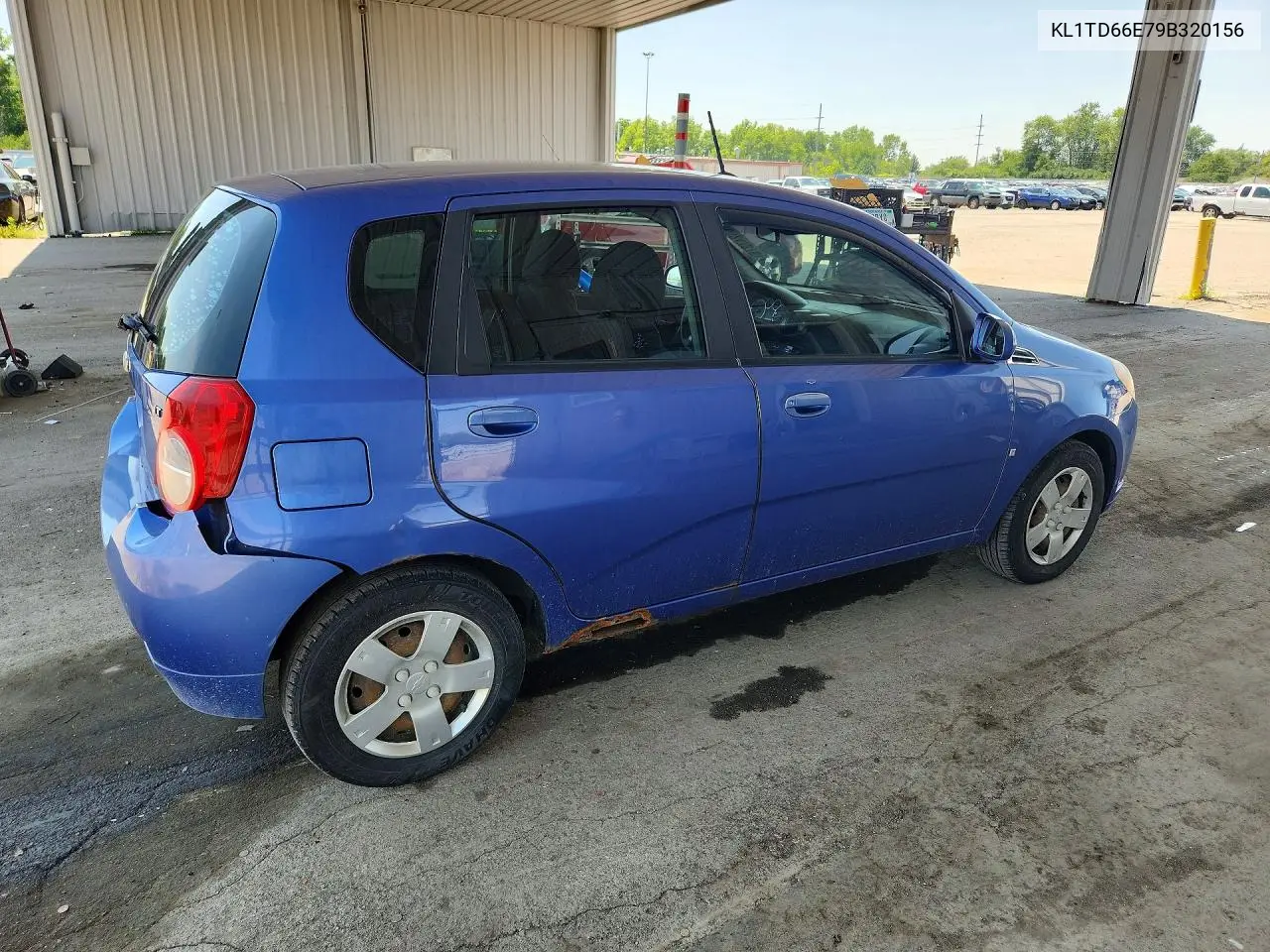 2009 Chevrolet Aveo Ls VIN: KL1TD66E79B320156 Lot: 60247376