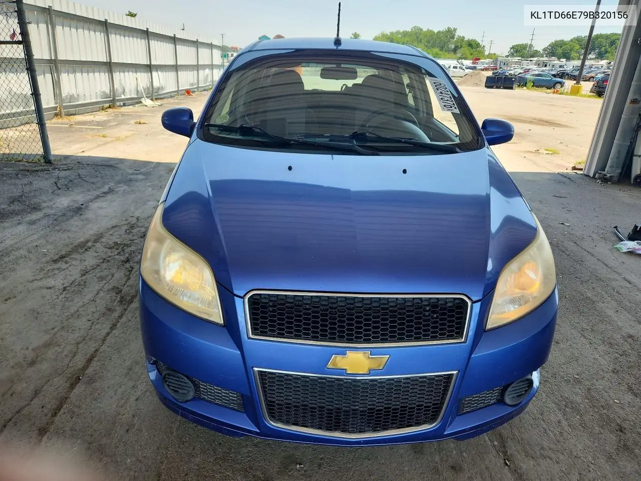 2009 Chevrolet Aveo Ls VIN: KL1TD66E79B320156 Lot: 60247376