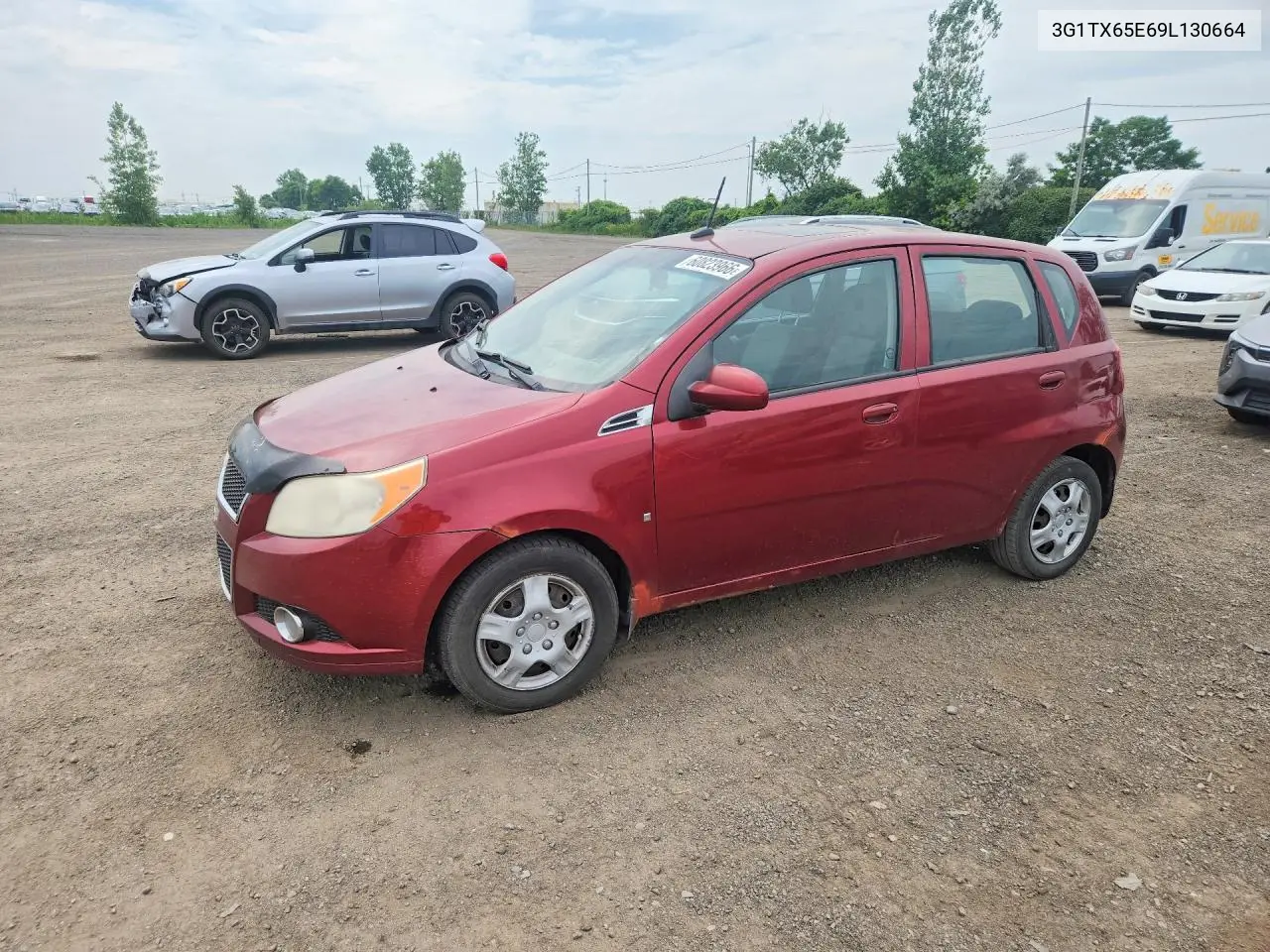 2009 Chevrolet Aveo Lt VIN: 3G1TX65E69L130664 Lot: 60823966