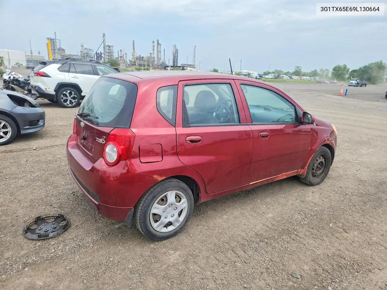 2009 Chevrolet Aveo Lt VIN: 3G1TX65E69L130664 Lot: 60823966