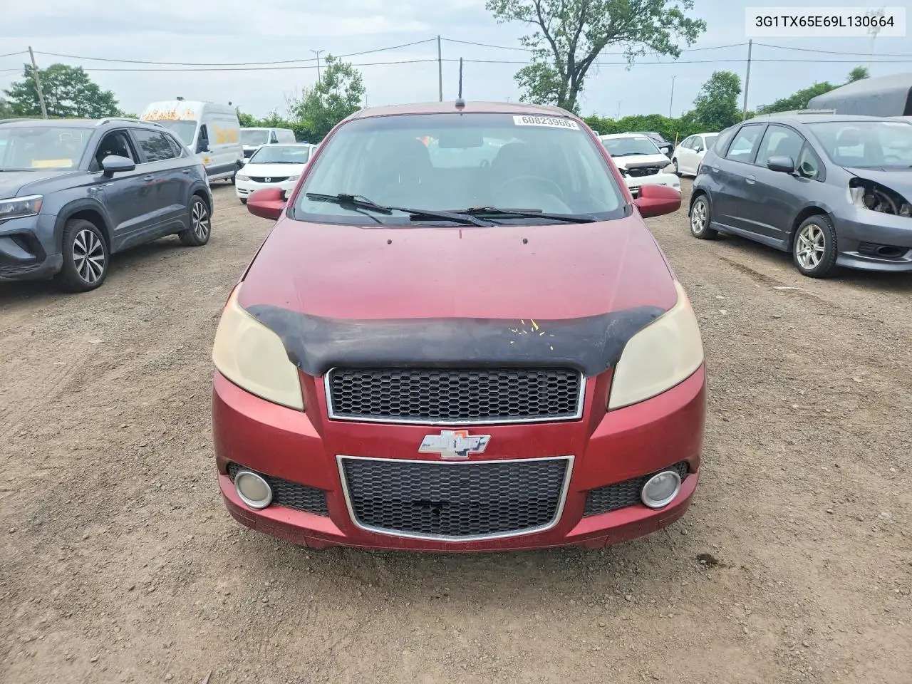 2009 Chevrolet Aveo Lt VIN: 3G1TX65E69L130664 Lot: 60823966