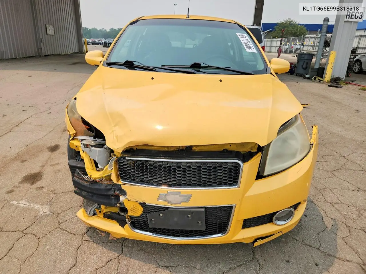2009 Chevrolet Aveo Lt VIN: KL1TG66E99B318318 Lot: 61133856