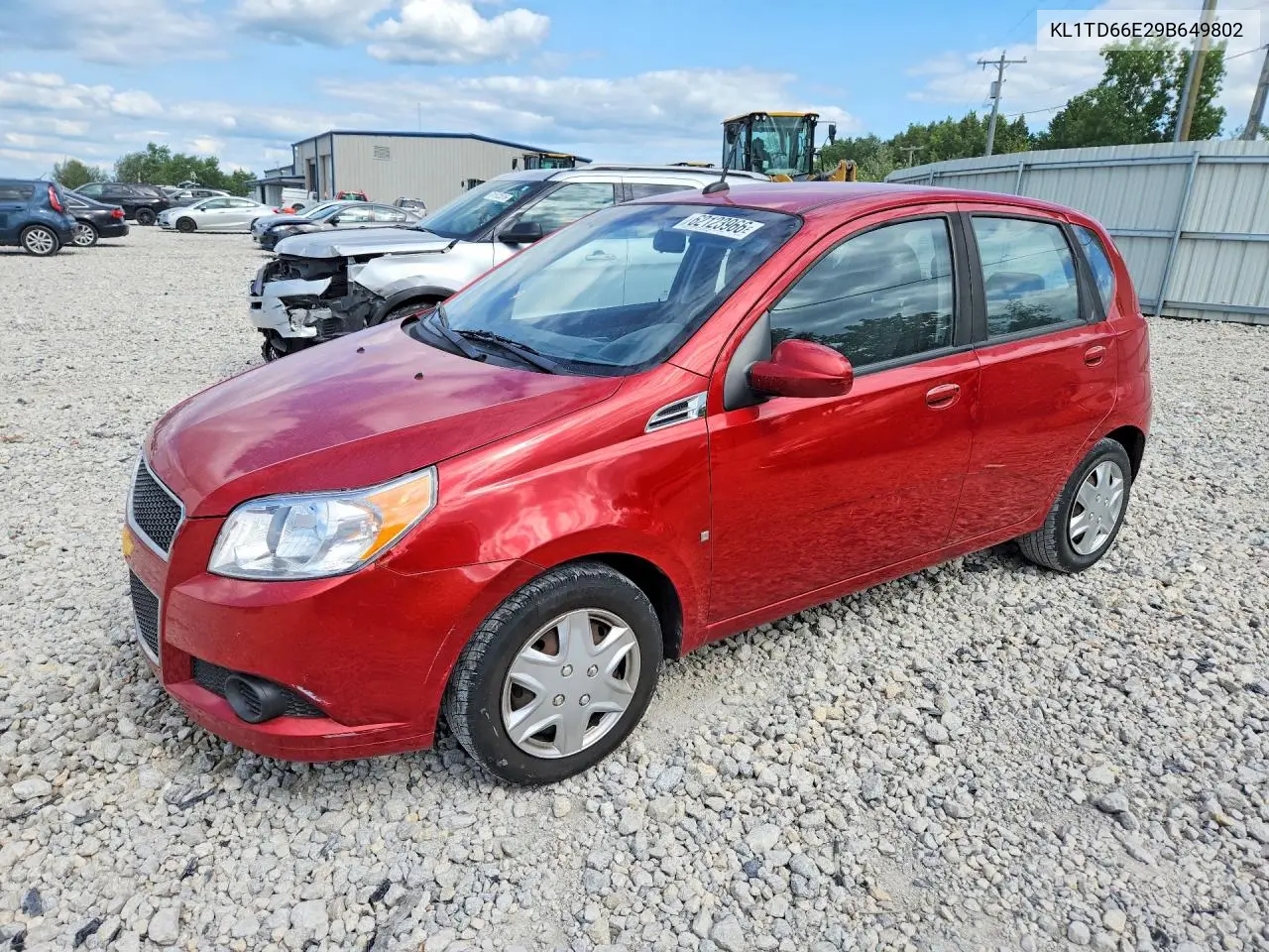 KL1TD66E29B649802 2009 Chevrolet Aveo Ls