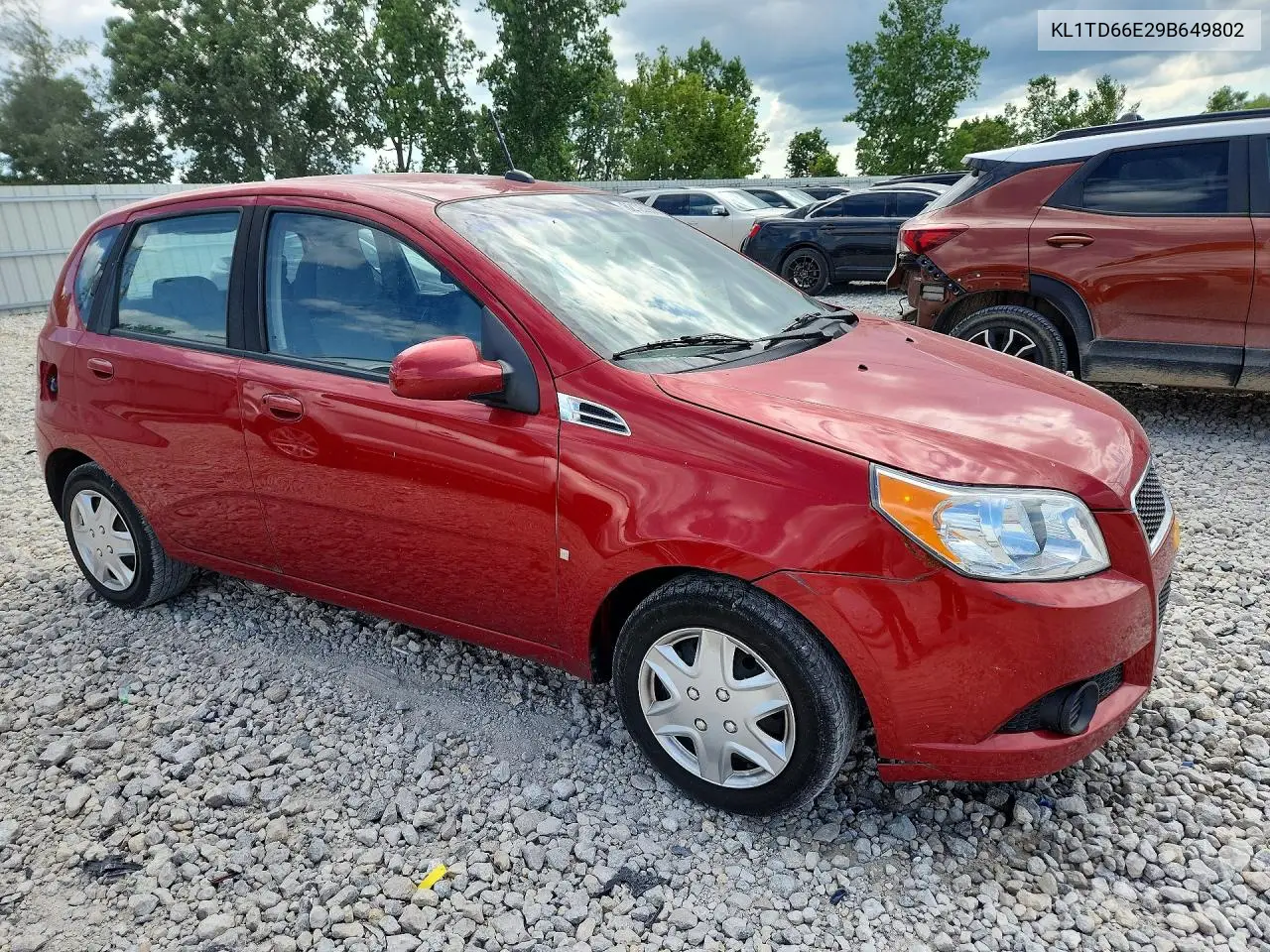 KL1TD66E29B649802 2009 Chevrolet Aveo Ls