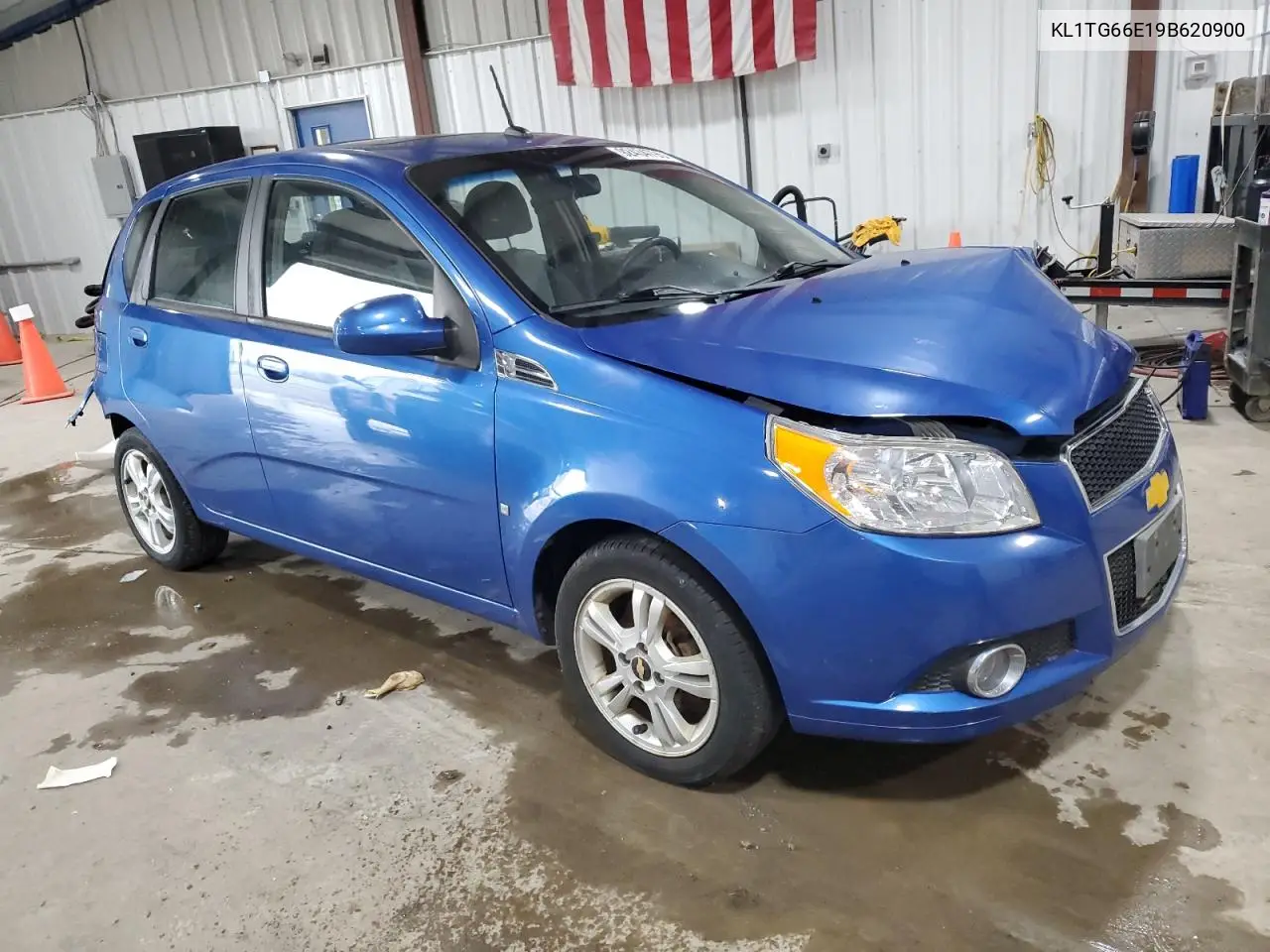 2009 Chevrolet Aveo Lt VIN: KL1TG66E19B620900 Lot: 92434795