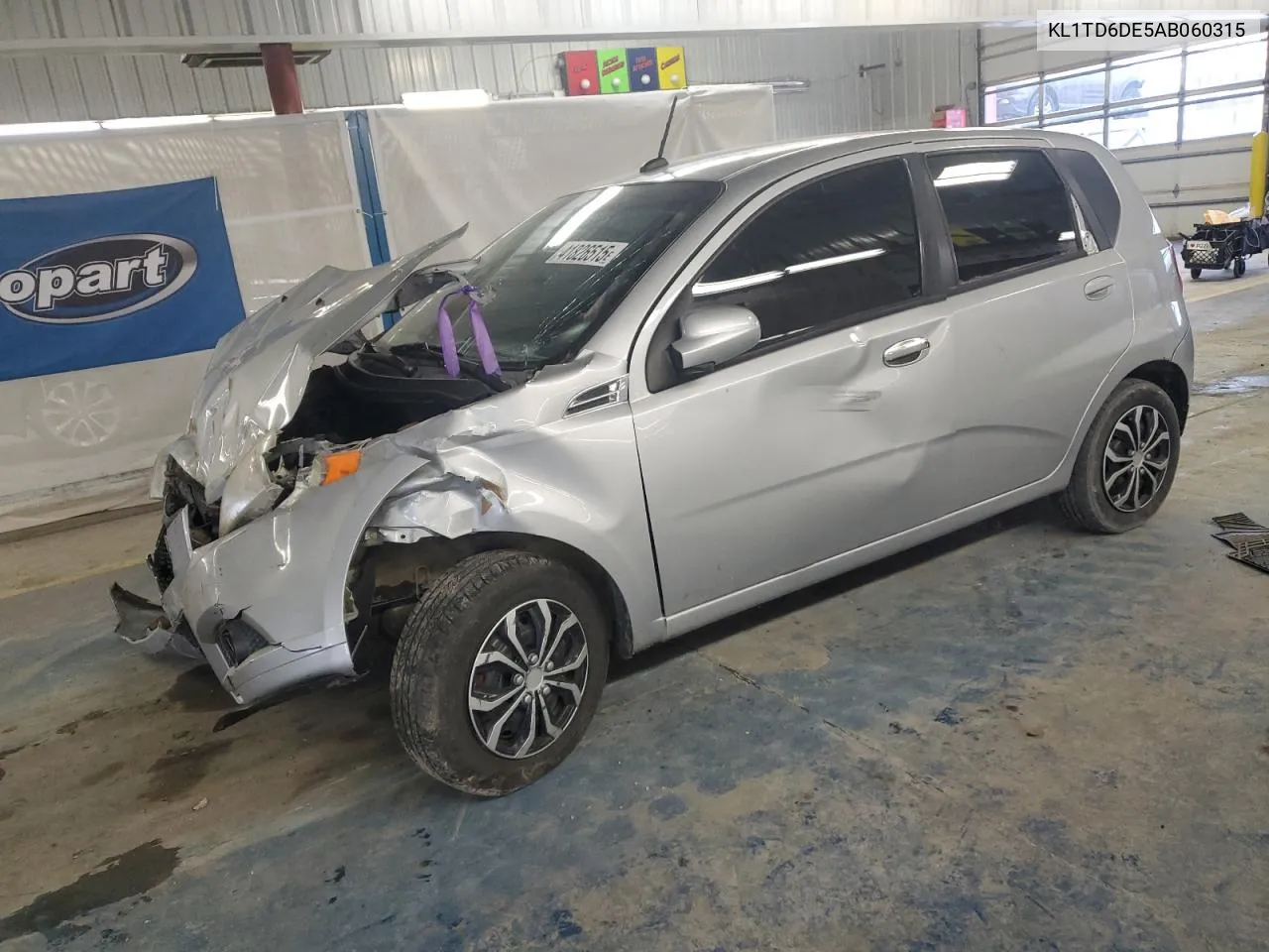 2010 Chevrolet Aveo Ls VIN: KL1TD6DE5AB060315 Lot: 41826515
