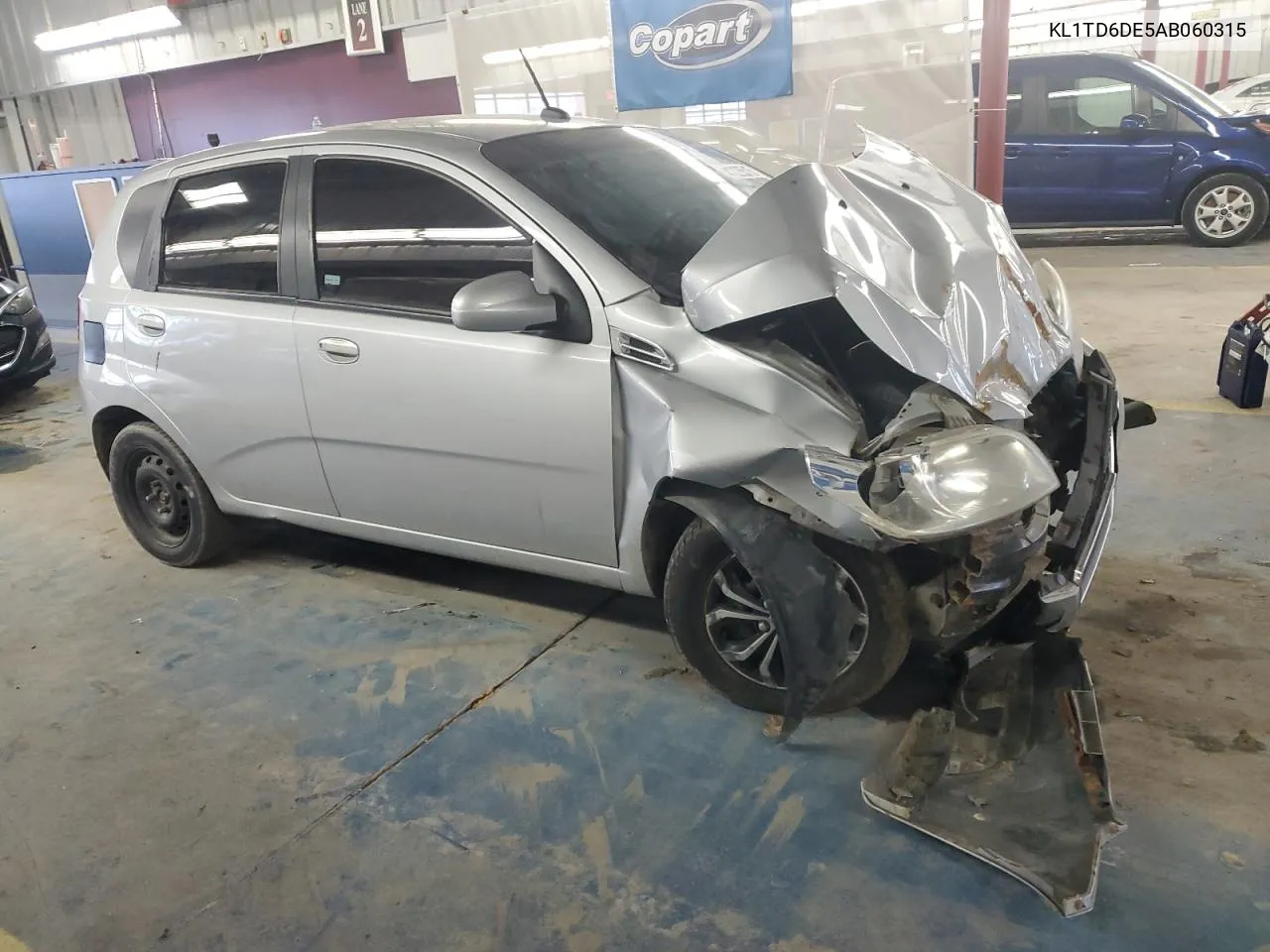2010 Chevrolet Aveo Ls VIN: KL1TD6DE5AB060315 Lot: 41826515