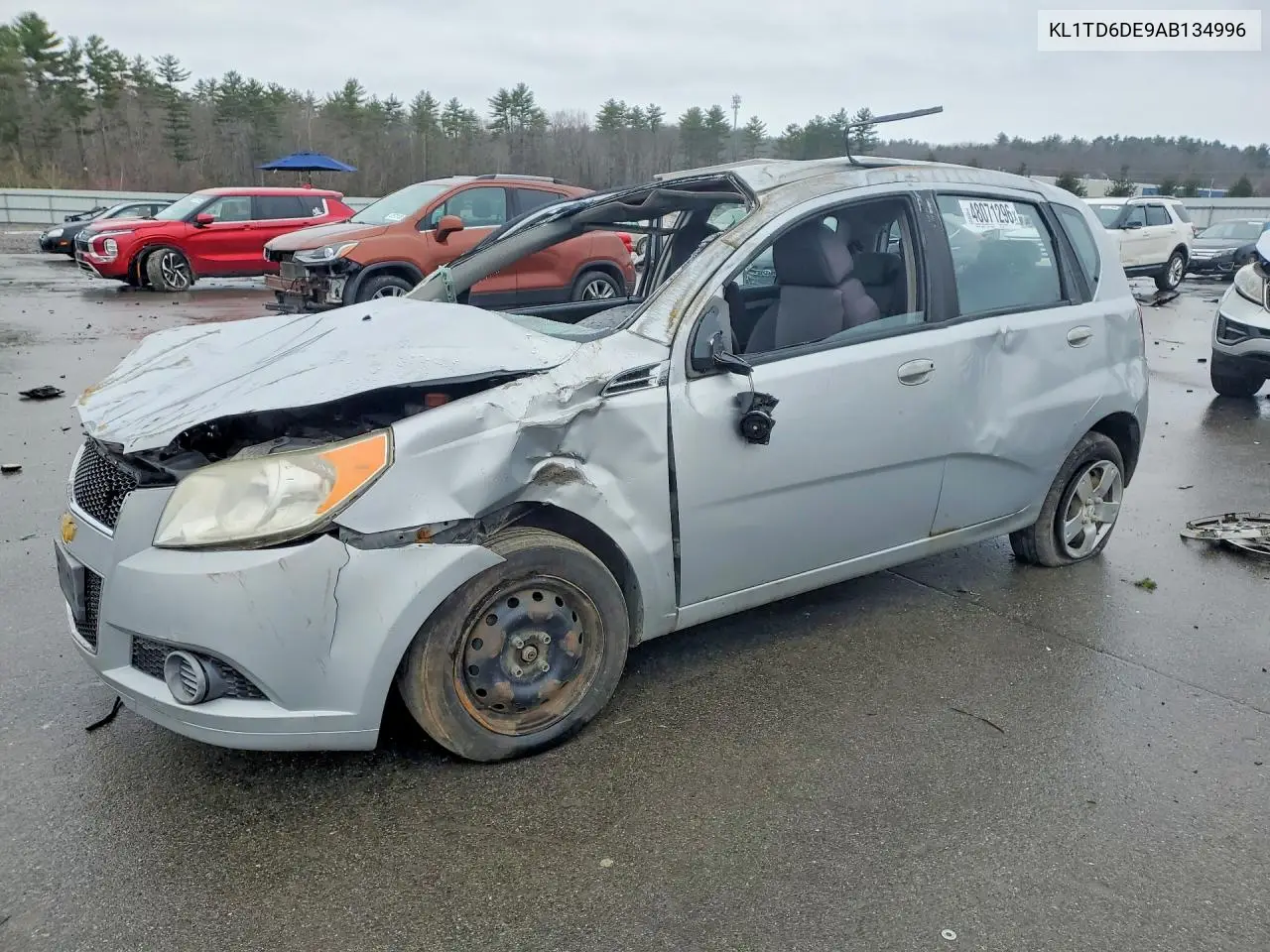 2010 Chevrolet Aveo Ls VIN: KL1TD6DE9AB134996 Lot: 48071296