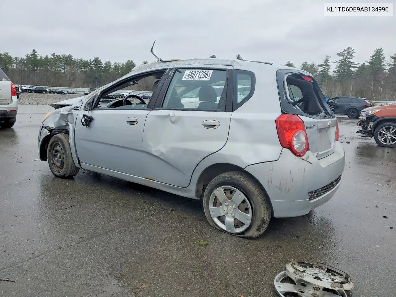 2010 Chevrolet Aveo Ls VIN: KL1TD6DE9AB134996 Lot: 48071296