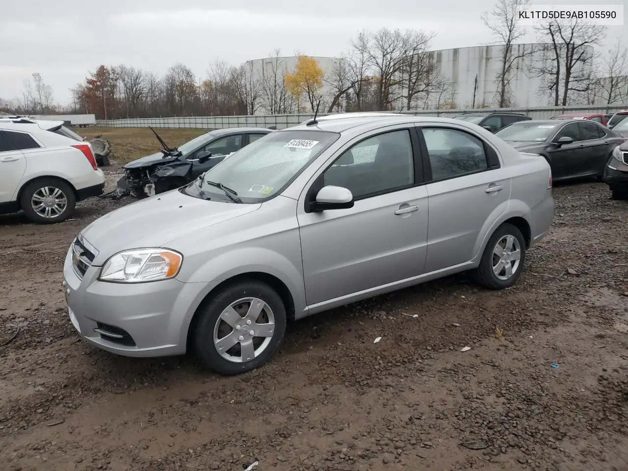 2010 Chevrolet Aveo Ls VIN: KL1TD5DE9AB105590 Lot: 53814036
