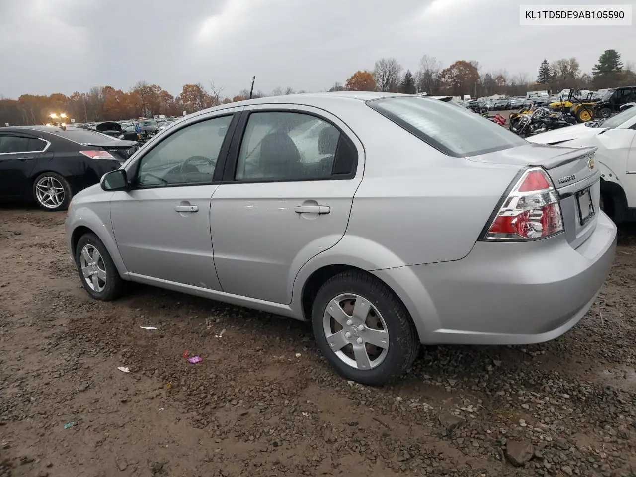 2010 Chevrolet Aveo Ls VIN: KL1TD5DE9AB105590 Lot: 53814036