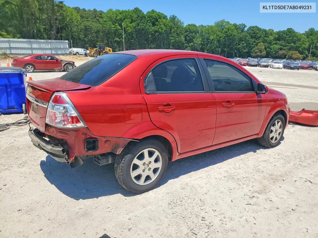 2010 Chevrolet Aveo Ls VIN: KL1TD5DE7AB049231 Lot: 56283196