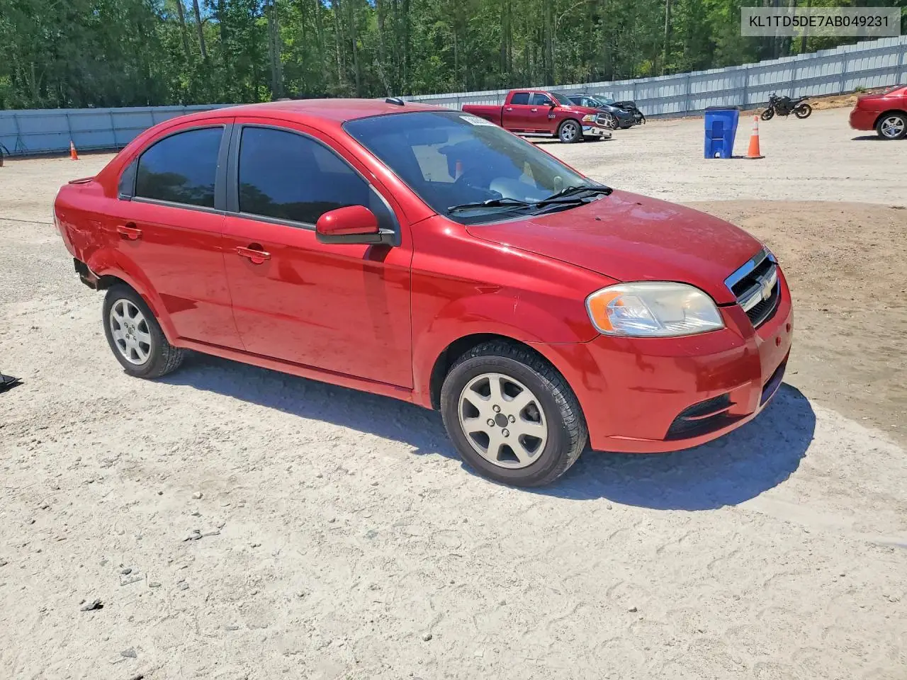 2010 Chevrolet Aveo Ls VIN: KL1TD5DE7AB049231 Lot: 56283196