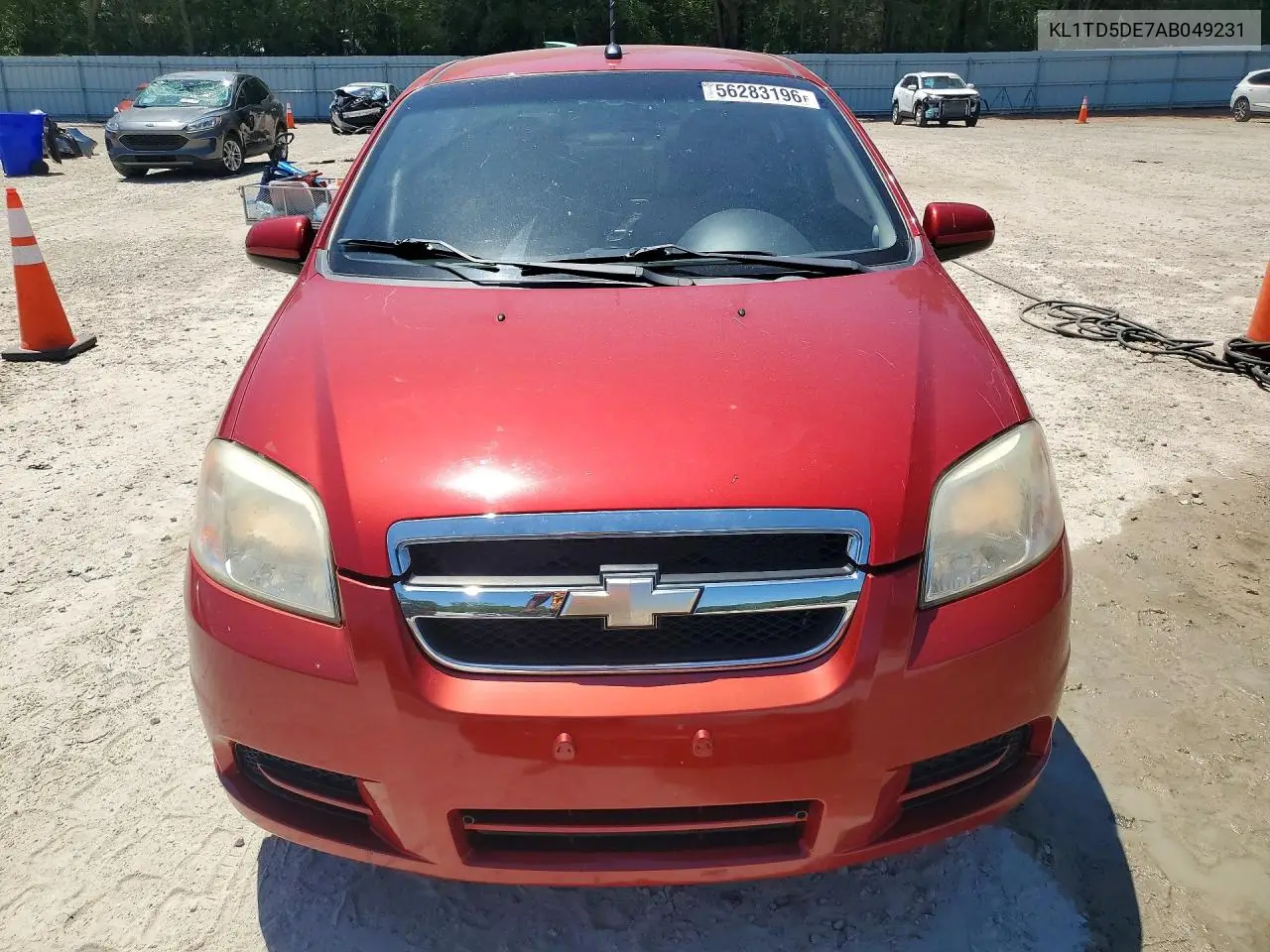 2010 Chevrolet Aveo Ls VIN: KL1TD5DE7AB049231 Lot: 56283196
