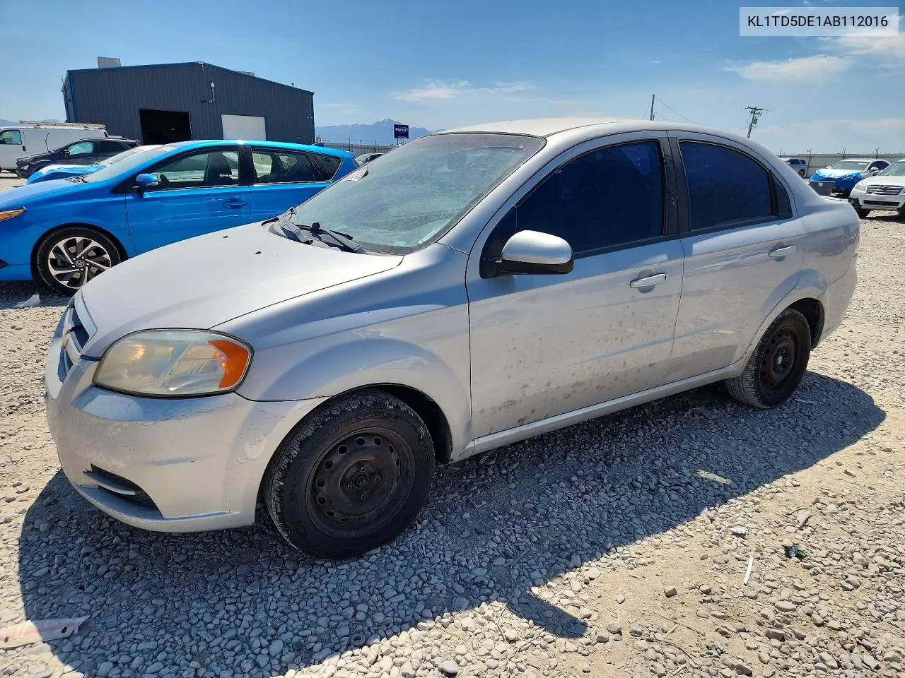 2010 Chevrolet Aveo Ls VIN: KL1TD5DE1AB112016 Lot: 57264596
