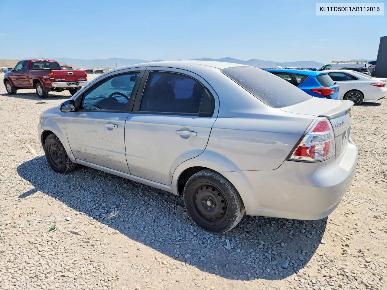 2010 Chevrolet Aveo Ls VIN: KL1TD5DE1AB112016 Lot: 57264596