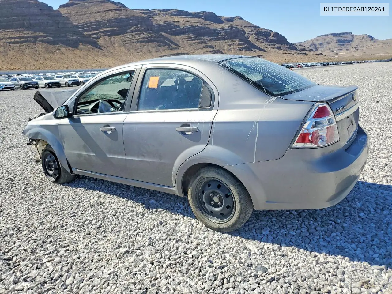 2010 Chevrolet Aveo Ls VIN: KL1TD5DE2AB126264 Lot: 58317216