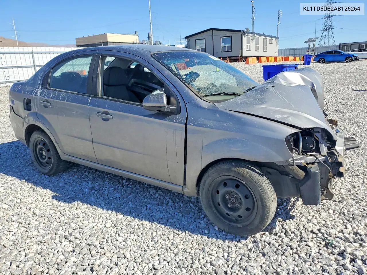 2010 Chevrolet Aveo Ls VIN: KL1TD5DE2AB126264 Lot: 58317216