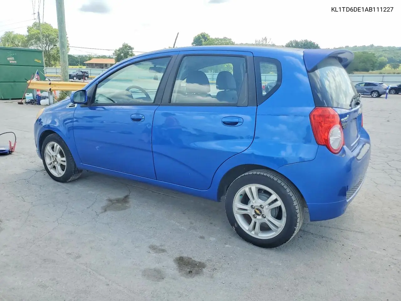 2010 Chevrolet Aveo Ls VIN: KL1TD6DE1AB111227 Lot: 59531246