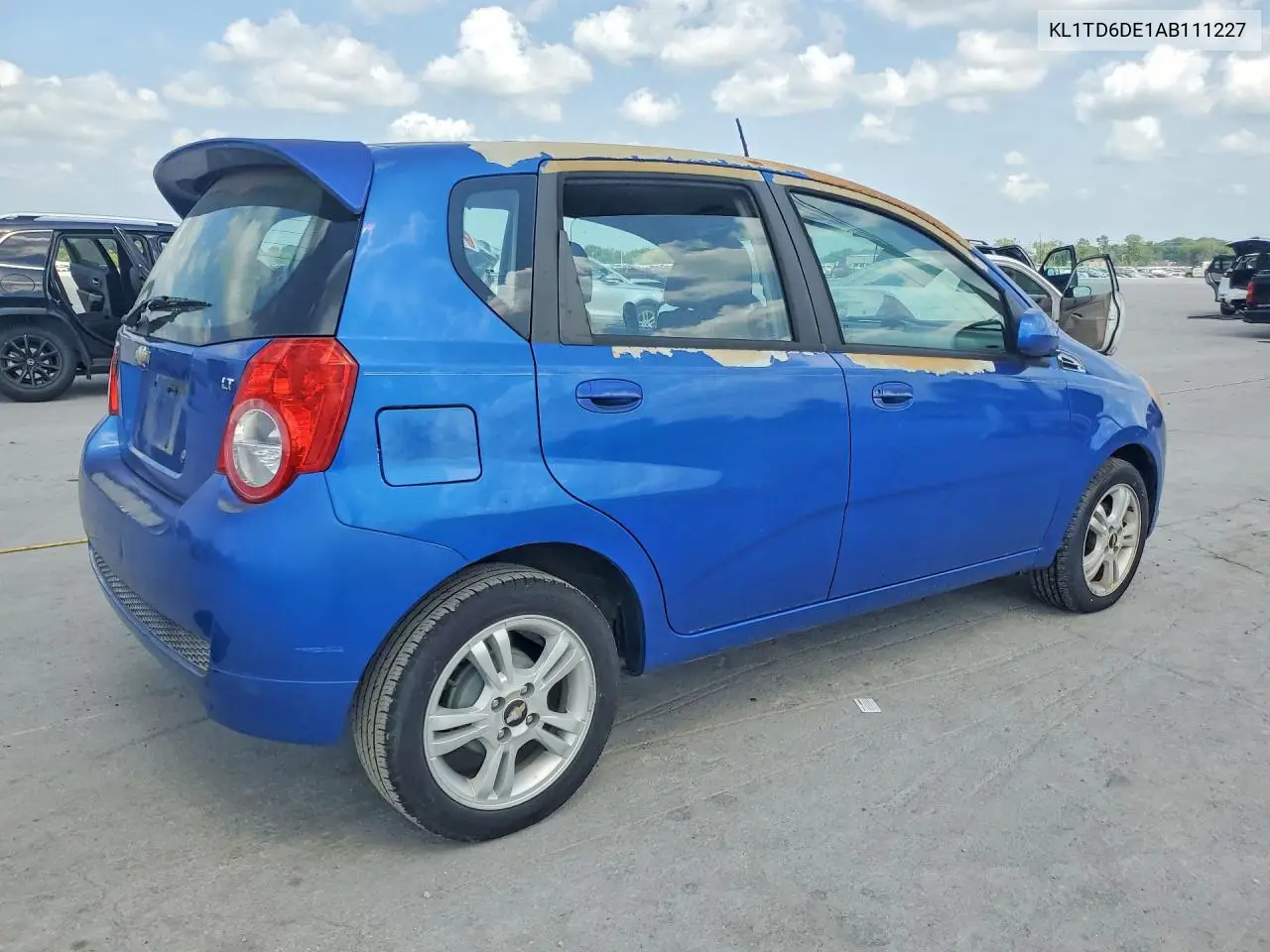 2010 Chevrolet Aveo Ls VIN: KL1TD6DE1AB111227 Lot: 59531246