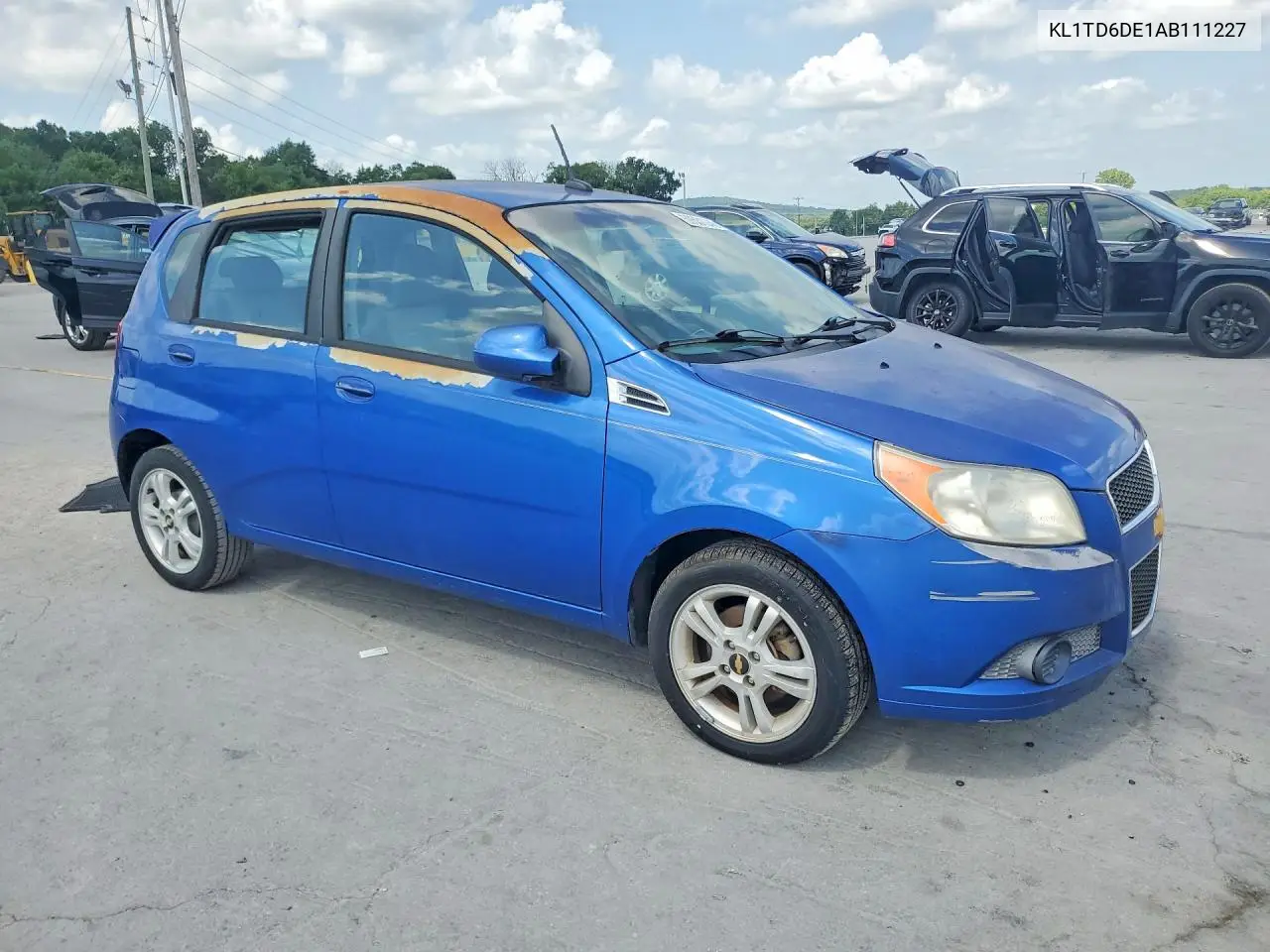 2010 Chevrolet Aveo Ls VIN: KL1TD6DE1AB111227 Lot: 59531246