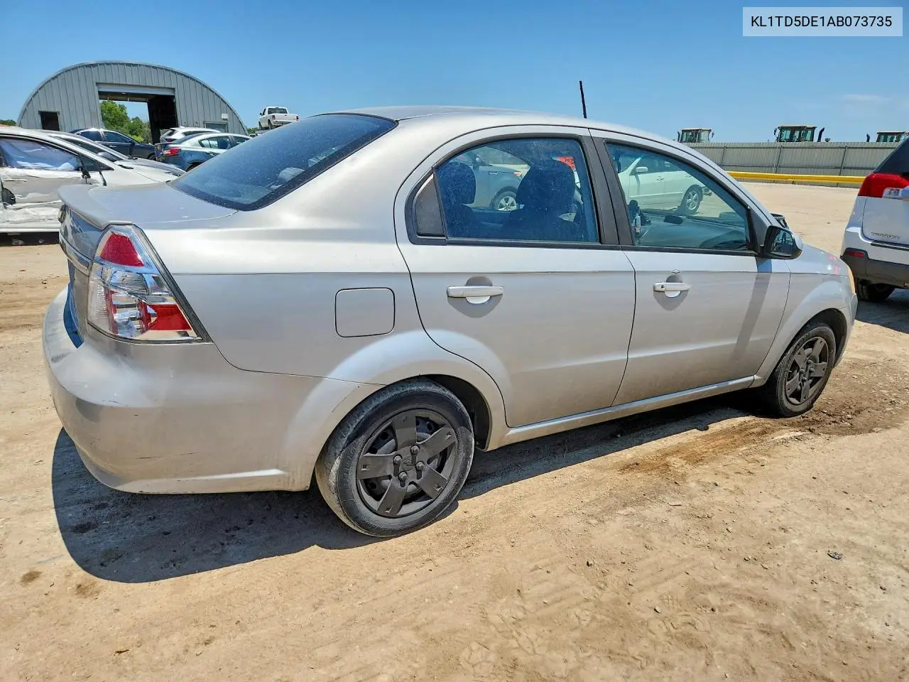 2010 Chevrolet Aveo Ls VIN: KL1TD5DE1AB073735 Lot: 60782986