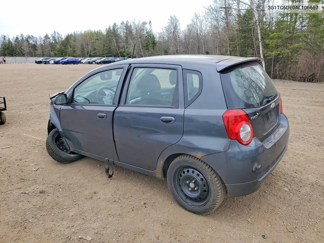 2010 Chevrolet Aveo Lt VIN: 3G1TC6DE0AL106667 Lot: 61187606