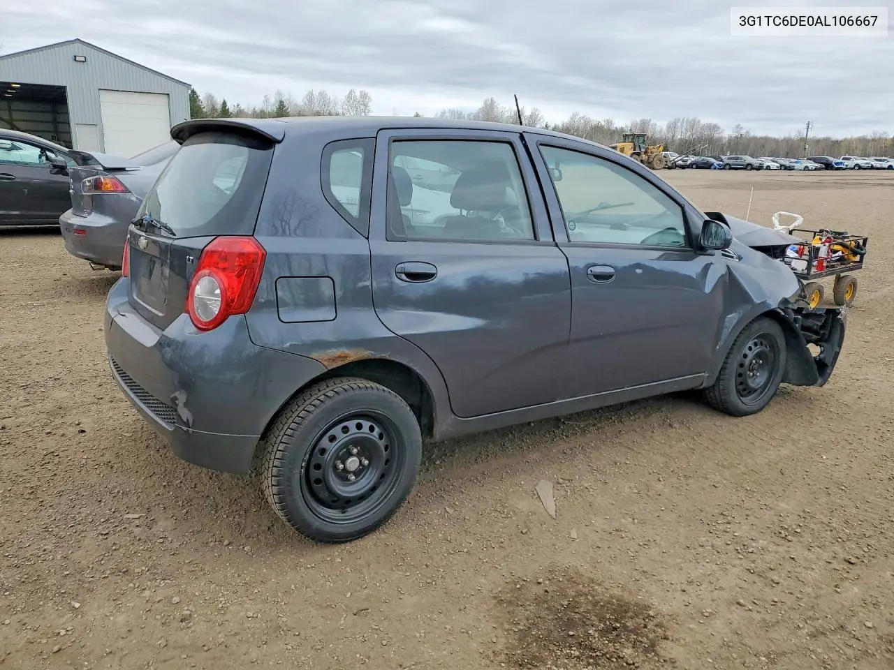 2010 Chevrolet Aveo Lt VIN: 3G1TC6DE0AL106667 Lot: 61187606