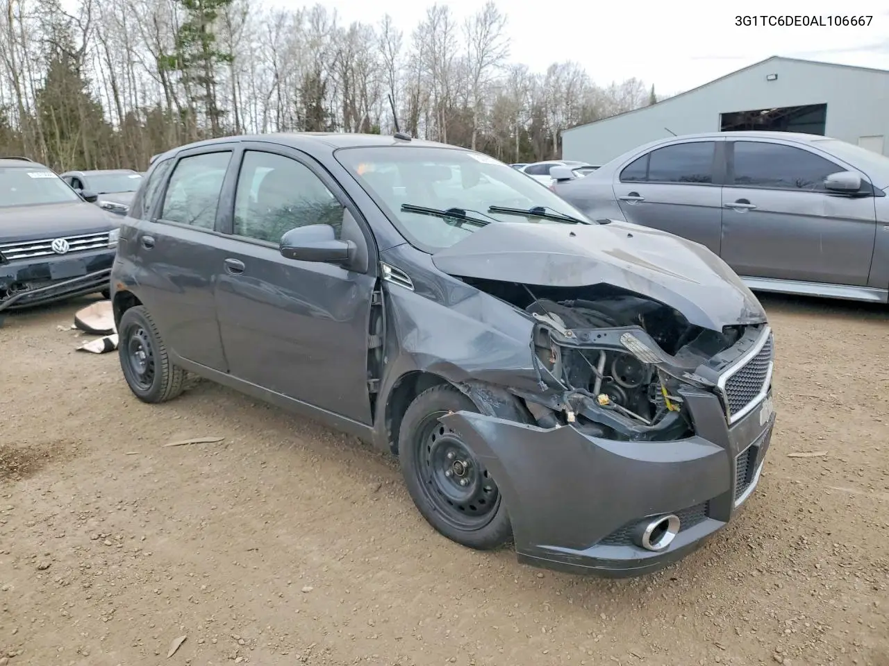 2010 Chevrolet Aveo Lt VIN: 3G1TC6DE0AL106667 Lot: 61187606