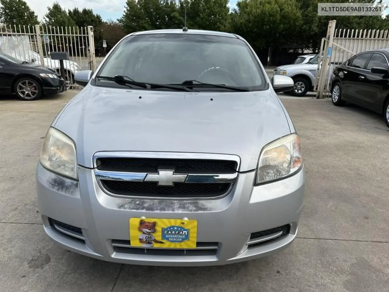 2010 Chevrolet Aveo Ls VIN: KL1TD5DE9AB133261 Lot: 66186642