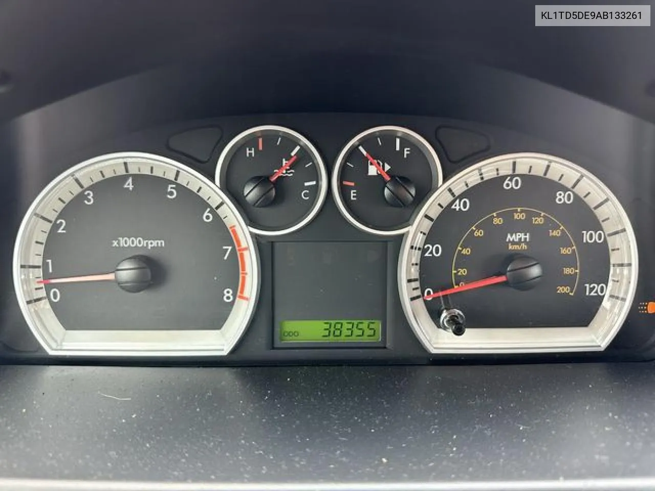2010 Chevrolet Aveo Ls VIN: KL1TD5DE9AB133261 Lot: 66186642