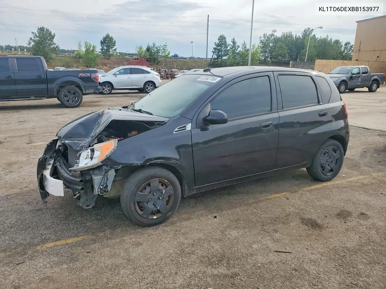 2011 Chevrolet Aveo VIN: KL1TD6DEXBB153977 Lot: 52582766