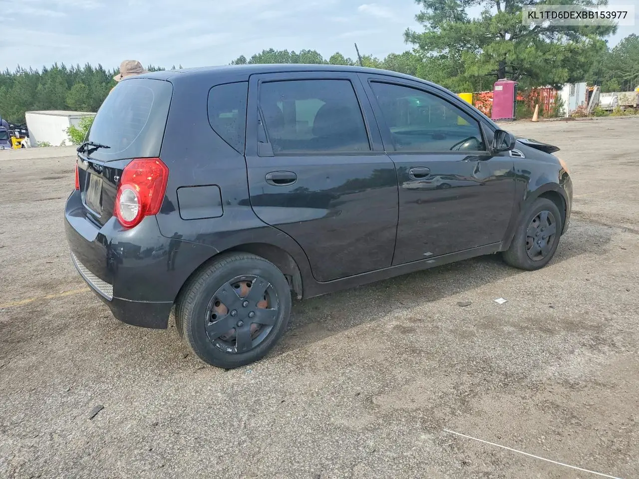 2011 Chevrolet Aveo VIN: KL1TD6DEXBB153977 Lot: 52582766