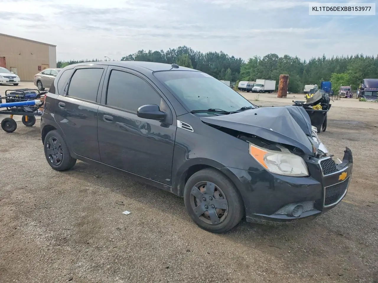2011 Chevrolet Aveo VIN: KL1TD6DEXBB153977 Lot: 52582766