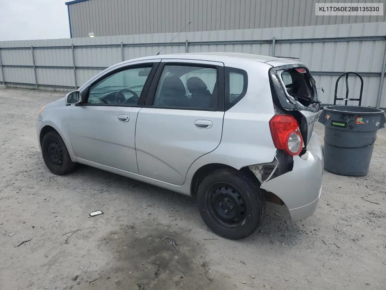 2011 Chevrolet Aveo Ls VIN: KL1TD6DE2BB135330 Lot: 55166106