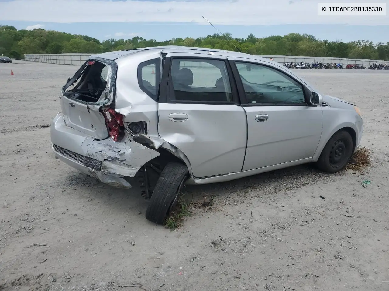 2011 Chevrolet Aveo Ls VIN: KL1TD6DE2BB135330 Lot: 55166106