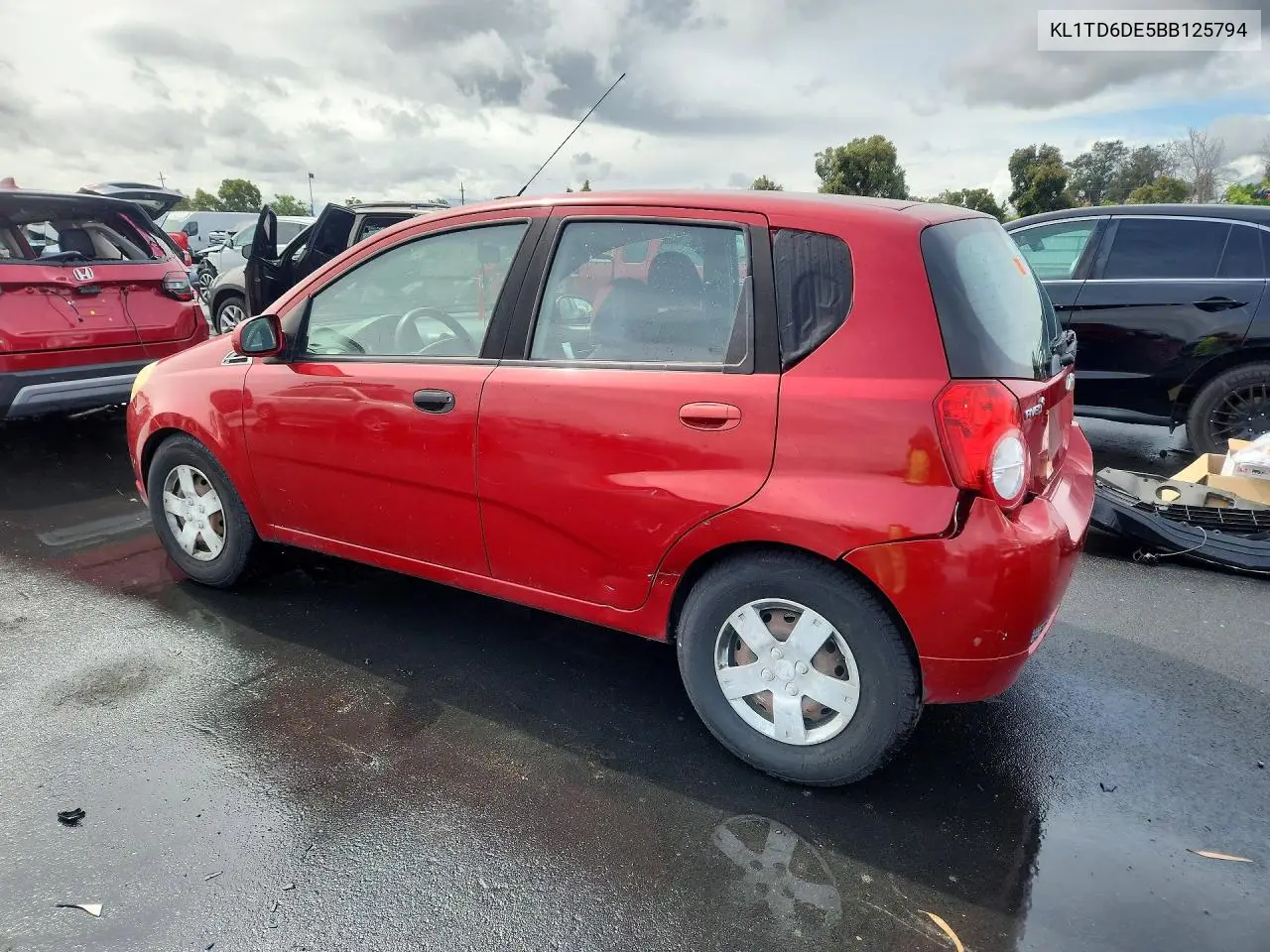 2011 Chevrolet Aveo Ls VIN: KL1TD6DE5BB125794 Lot: 55291086
