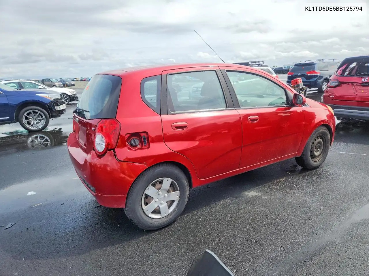 2011 Chevrolet Aveo Ls VIN: KL1TD6DE5BB125794 Lot: 55291086