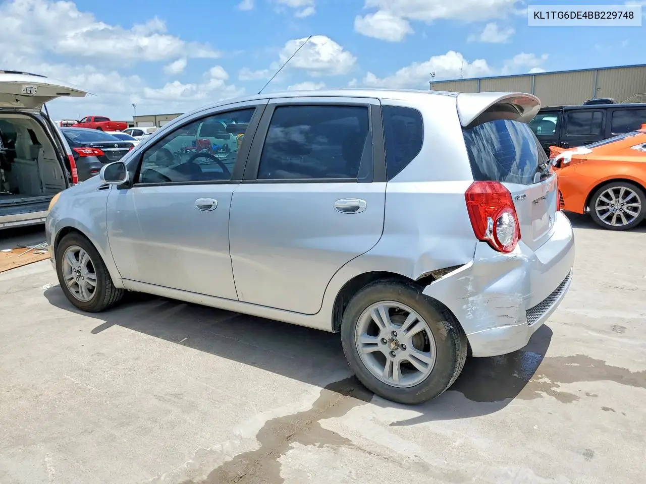 2011 Chevrolet Aveo Lt VIN: KL1TG6DE4BB229748 Lot: 56624556