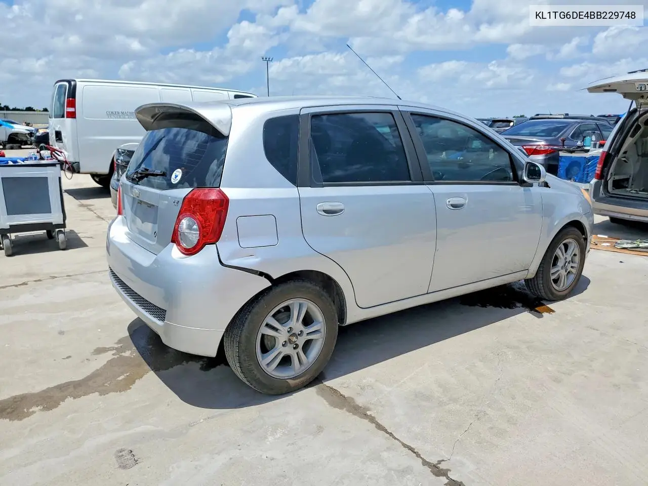 2011 Chevrolet Aveo Lt VIN: KL1TG6DE4BB229748 Lot: 56624556